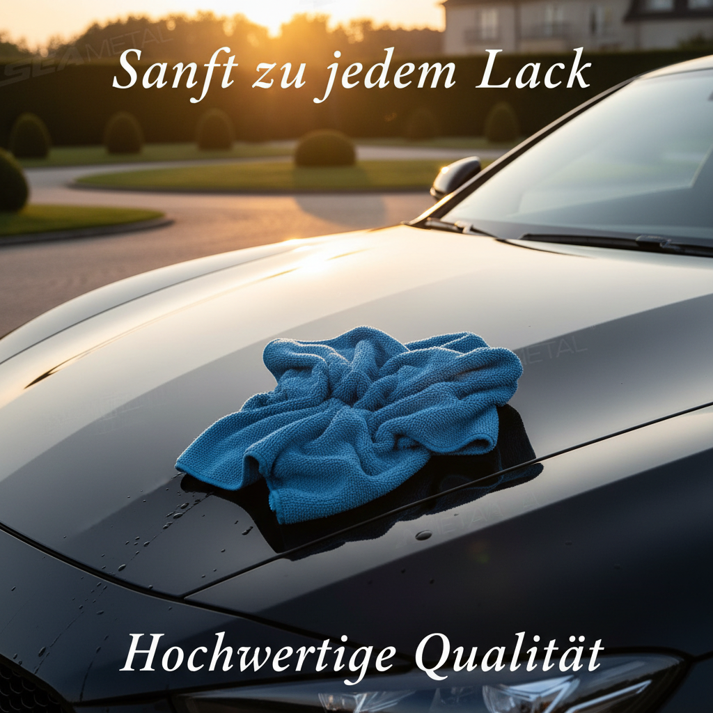 SEAMETAL 1200GSM Auto-Reinigungstuch, robustes, verdicktes, hochsaugfähiges Trockentuch, ultraweiches, kratzfreies Auto-Detaillierhandtuch
